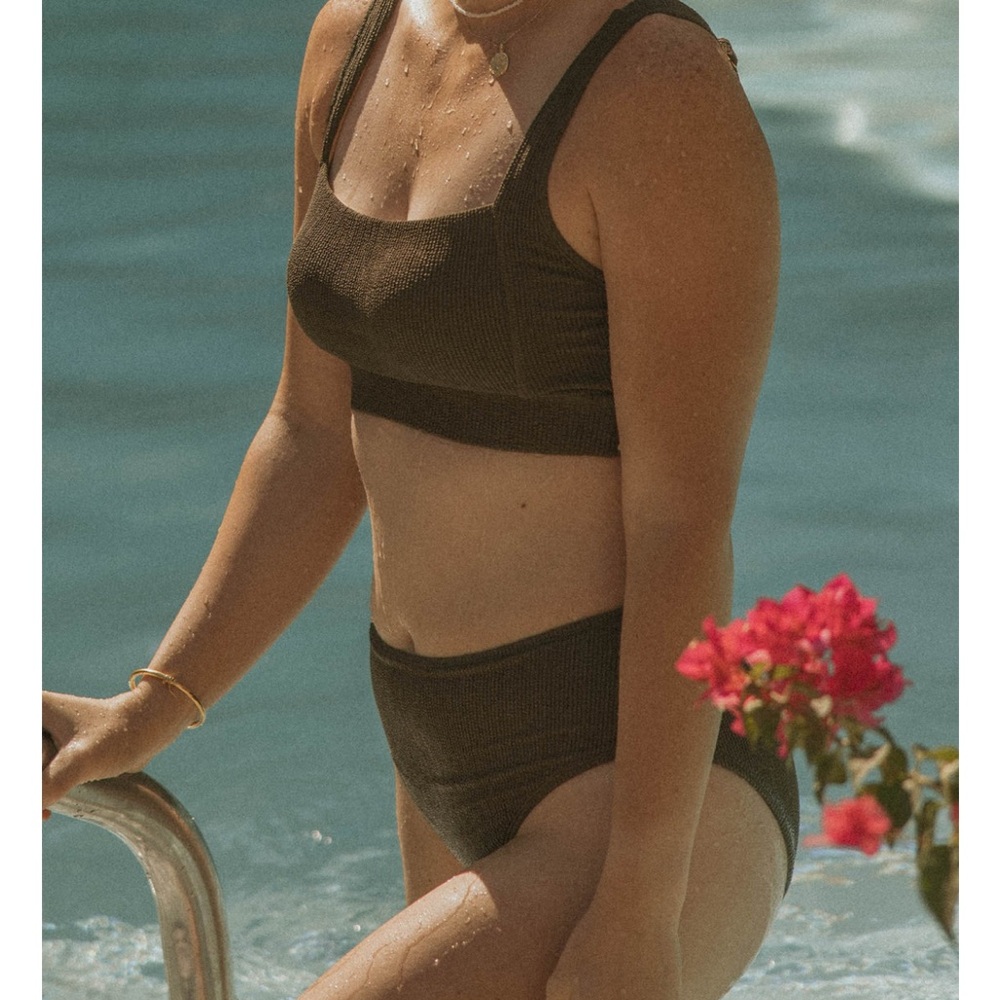Geode Brown Bikini Cabo Set - Small